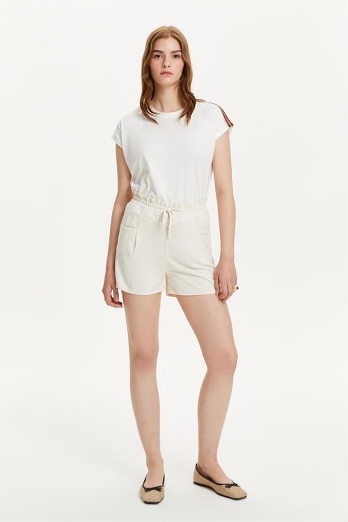  TENCEL KARIŞIMLI MİNİ ŞORT