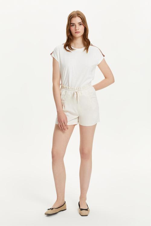  TENCEL KARIŞIMLI MİNİ ŞORT