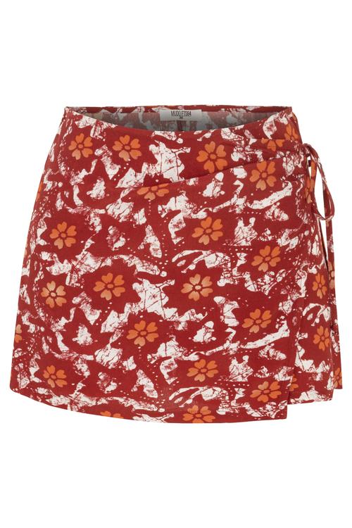  ÇİÇEK DESENLİ MİNİ ŞORT ETEK