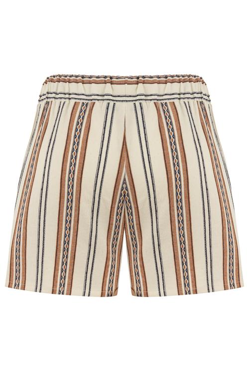  BAĞLAMA DETAYLI ETNİK MİNİ ŞORT