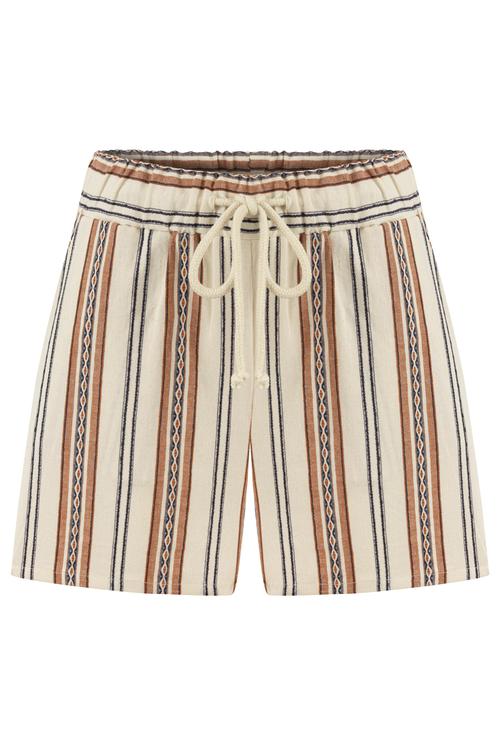  BAĞLAMA DETAYLI ETNİK MİNİ ŞORT