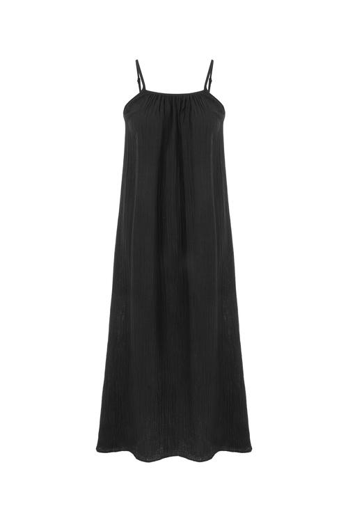  ASKILI A FORM UZUN ELBİSE