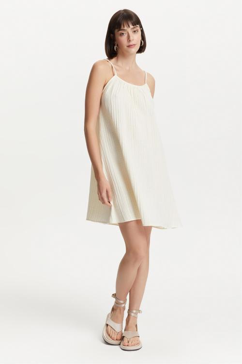  ASKILI A FORM MİNİ ELBİSE