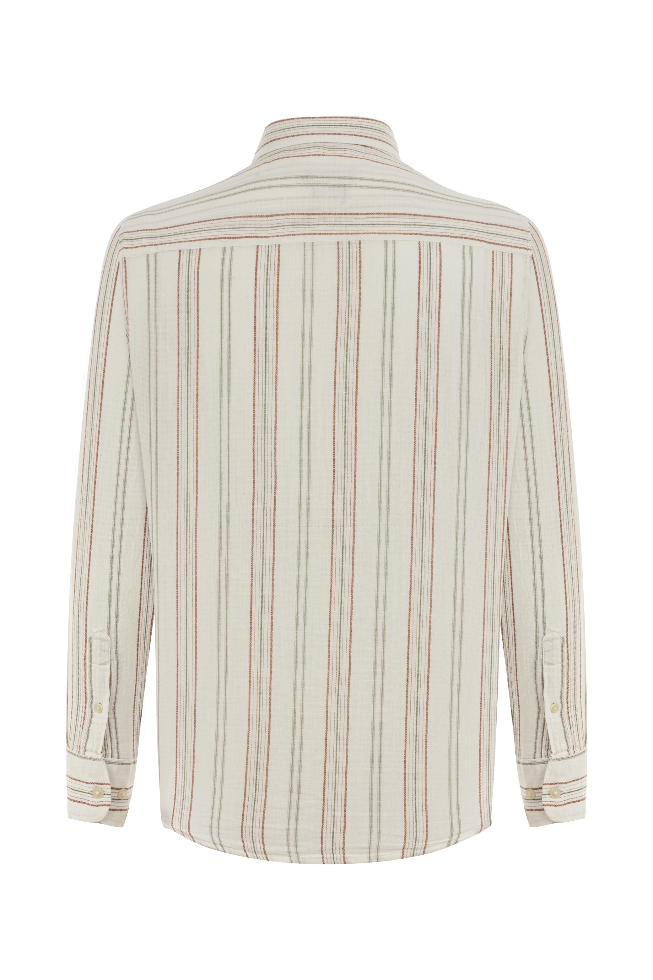 ÇİZGİLİ REGULAR FIT GÖMLEK