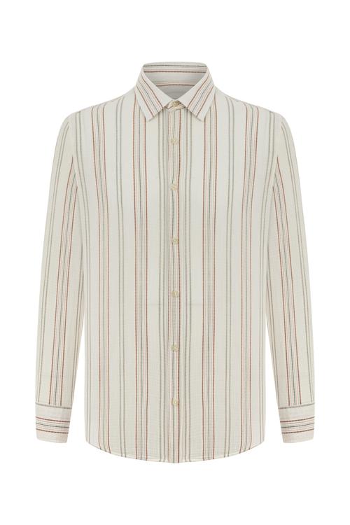  ÇİZGİLİ REGULAR FIT GÖMLEK