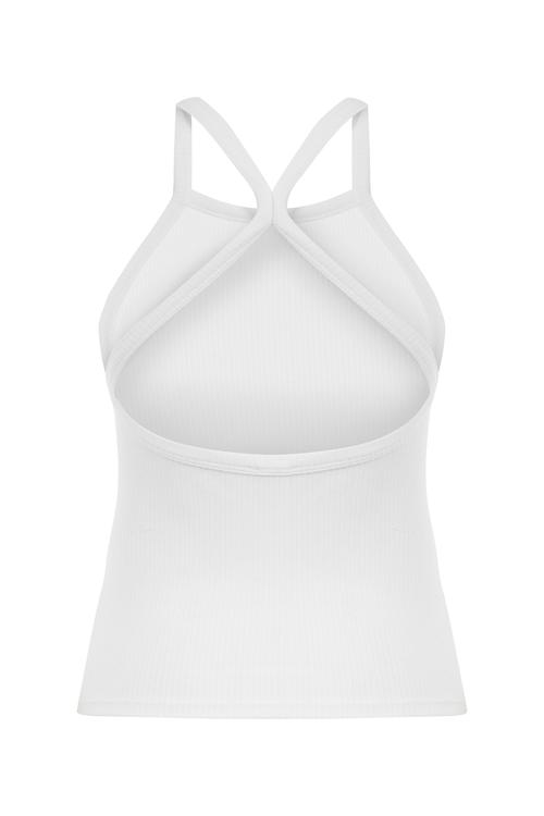  FİTİLLİ HALTER YAKA ATLET