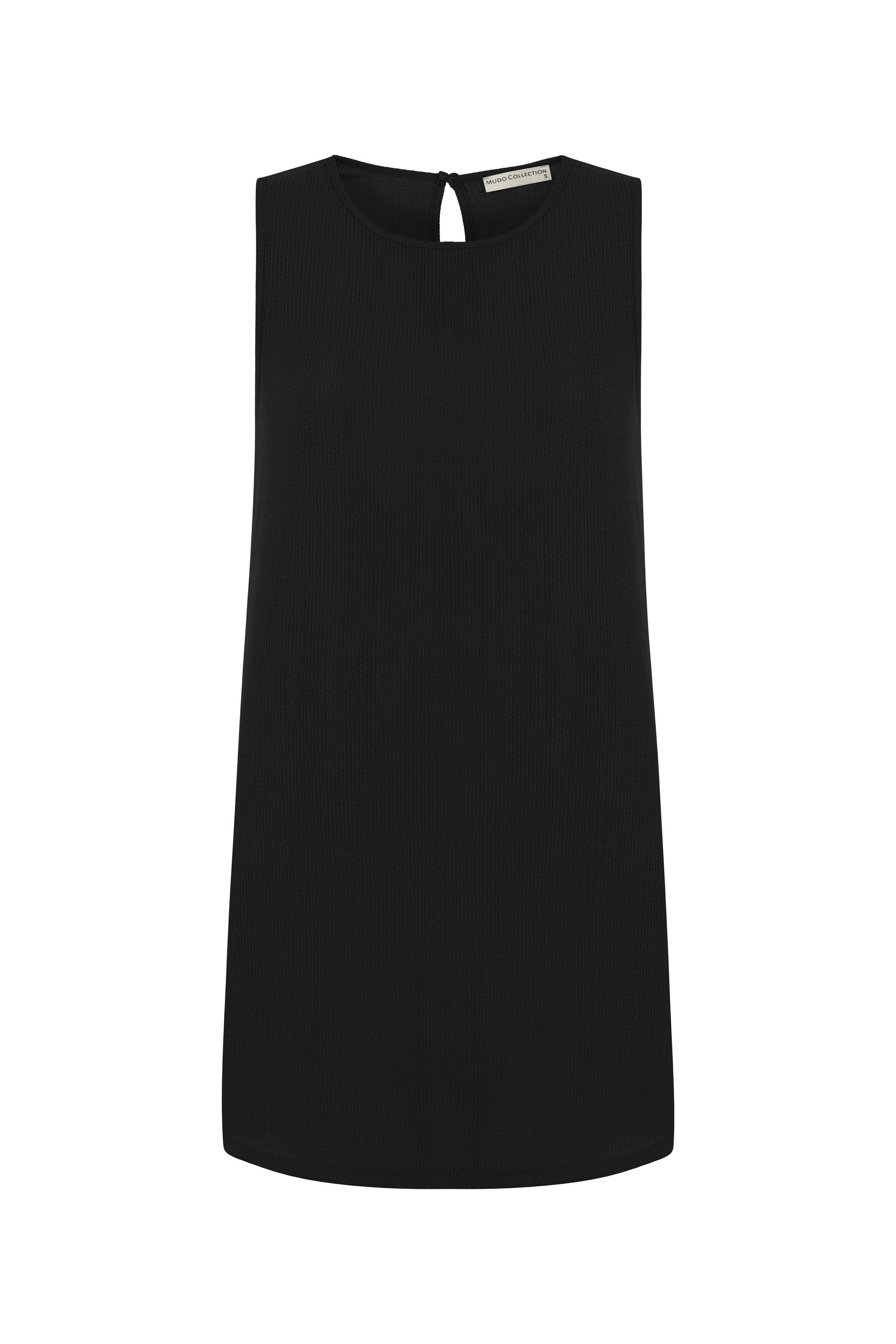 DOKULU KOLSUZ A FORM MİNİ ELBİSE