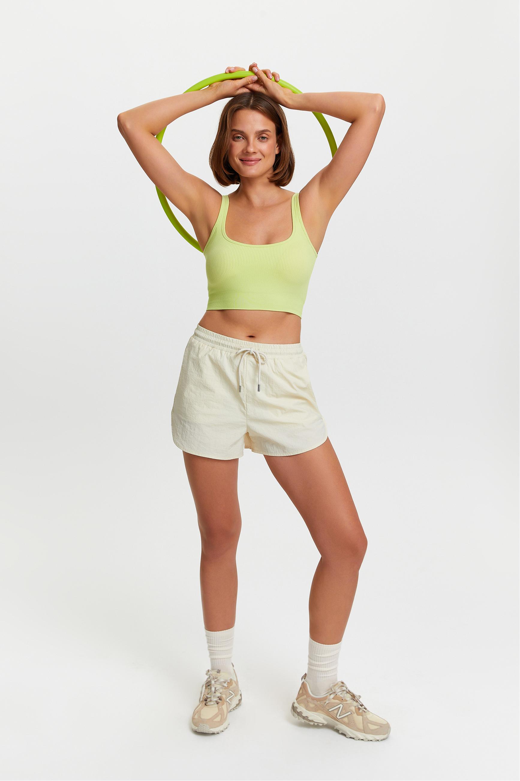 BAĞLAMA DETAYLI MİNİ ŞORT