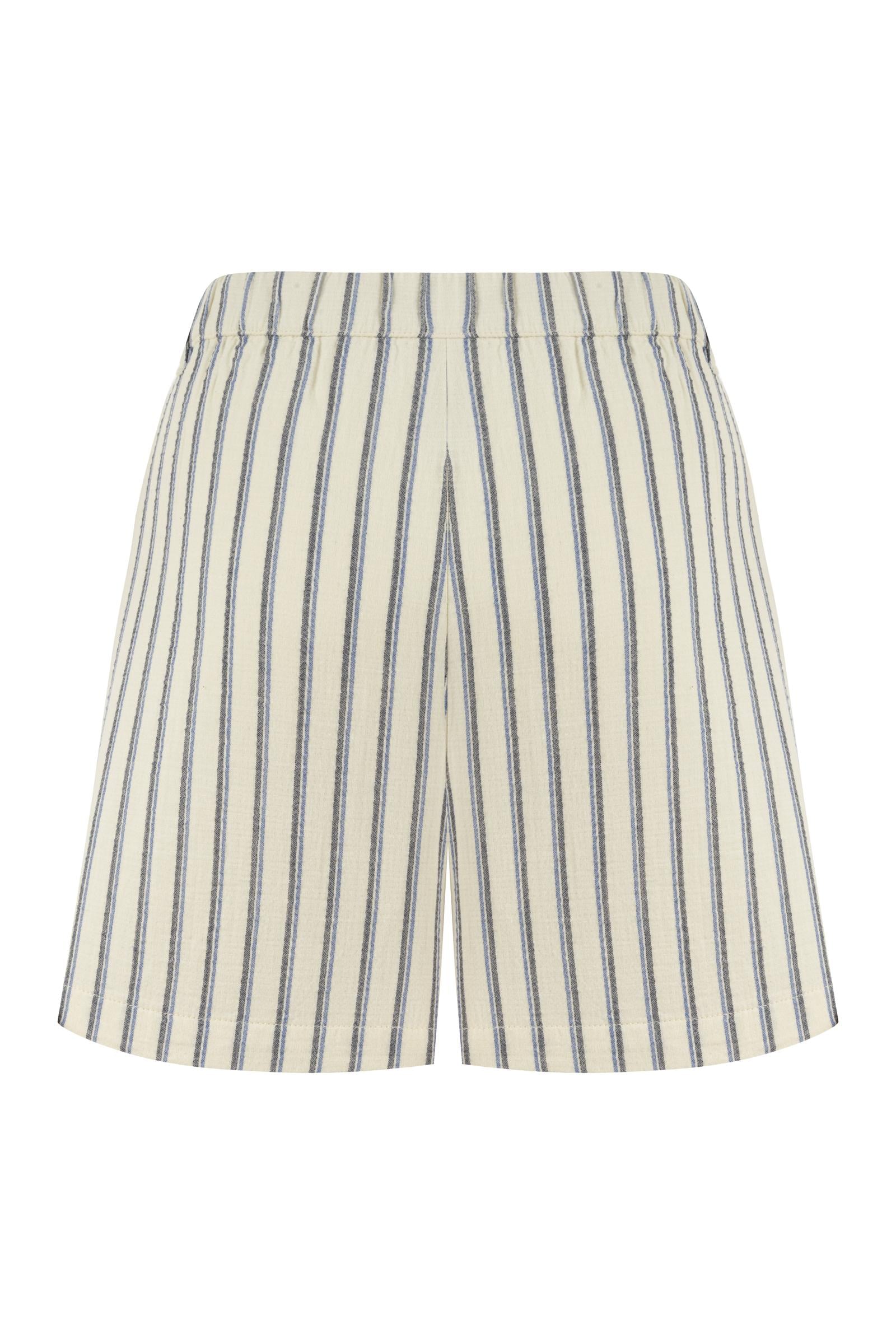 ÇİZGİLİ MİNİ ŞORT