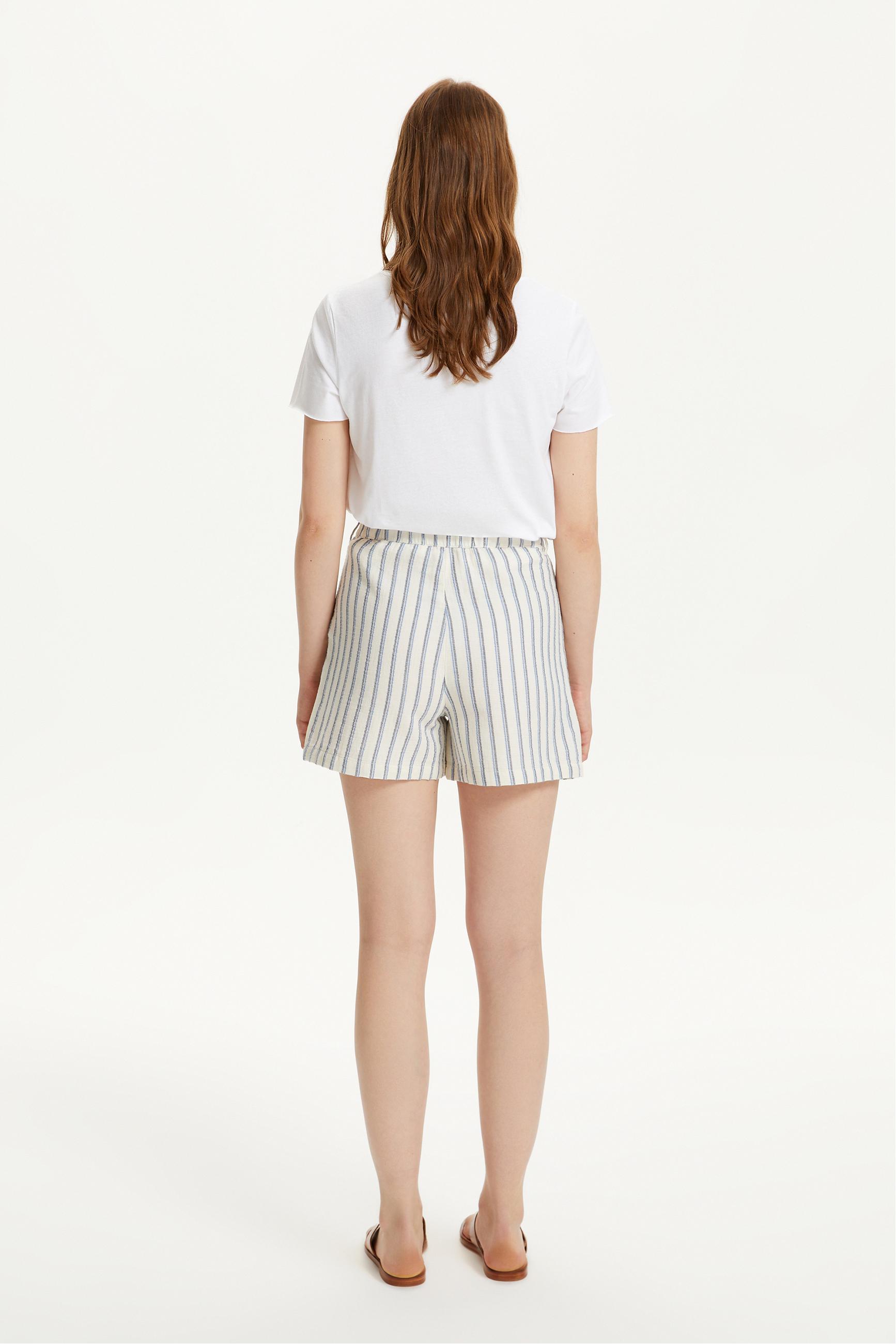 ÇİZGİLİ MİNİ ŞORT