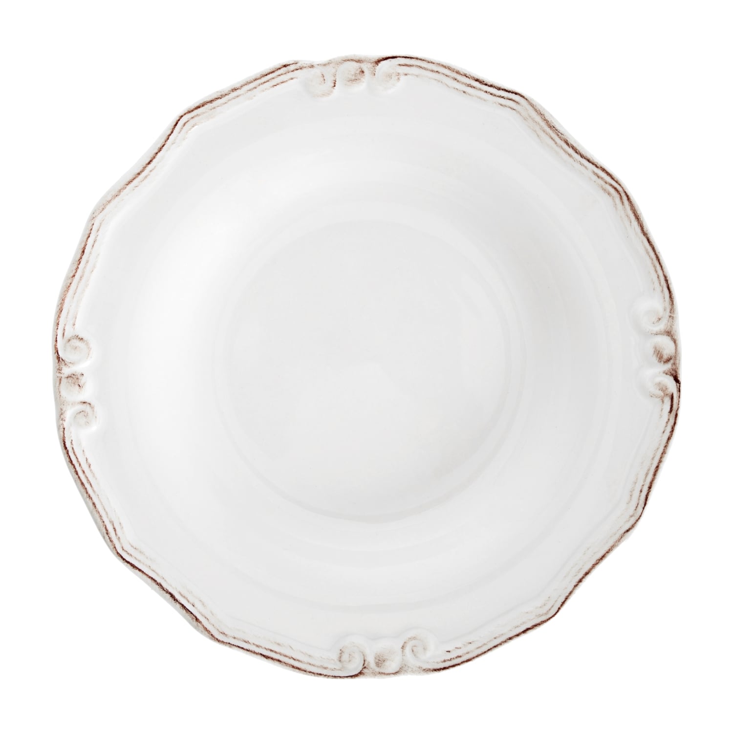 EKRU ÇUKUR TABAK 22CM