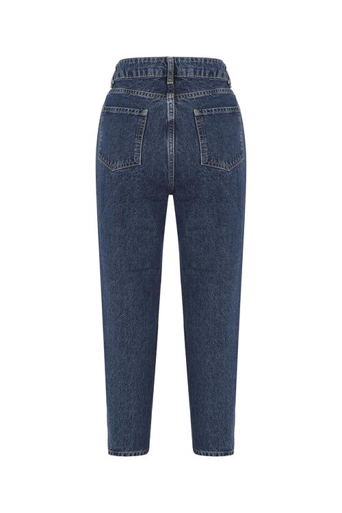  YÜKSEK BEL MOM JEAN PANTOLON