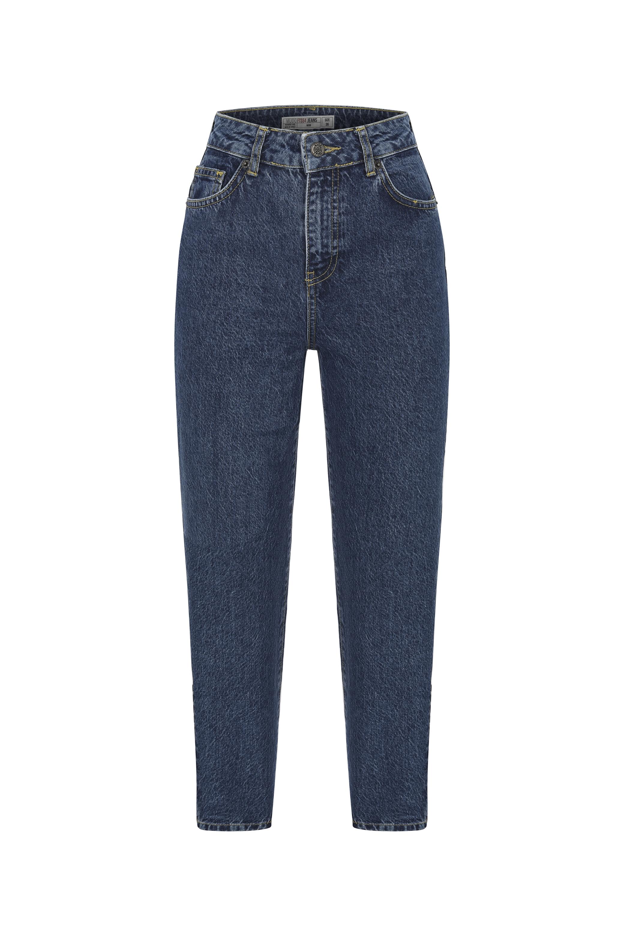 YÜKSEK BEL MOM JEAN PANTOLON