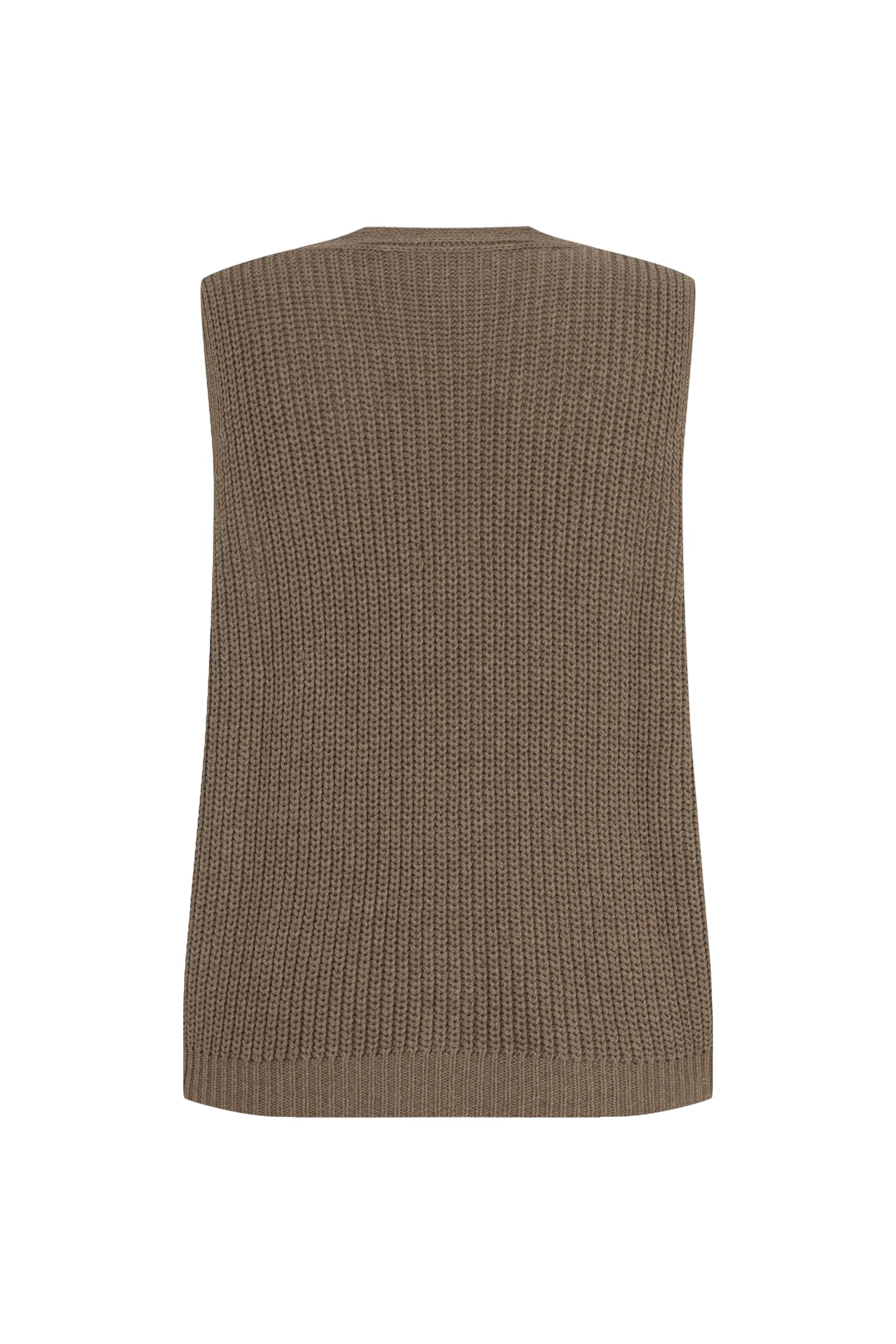 DÜĞMELİ TRİKO SÜVETER