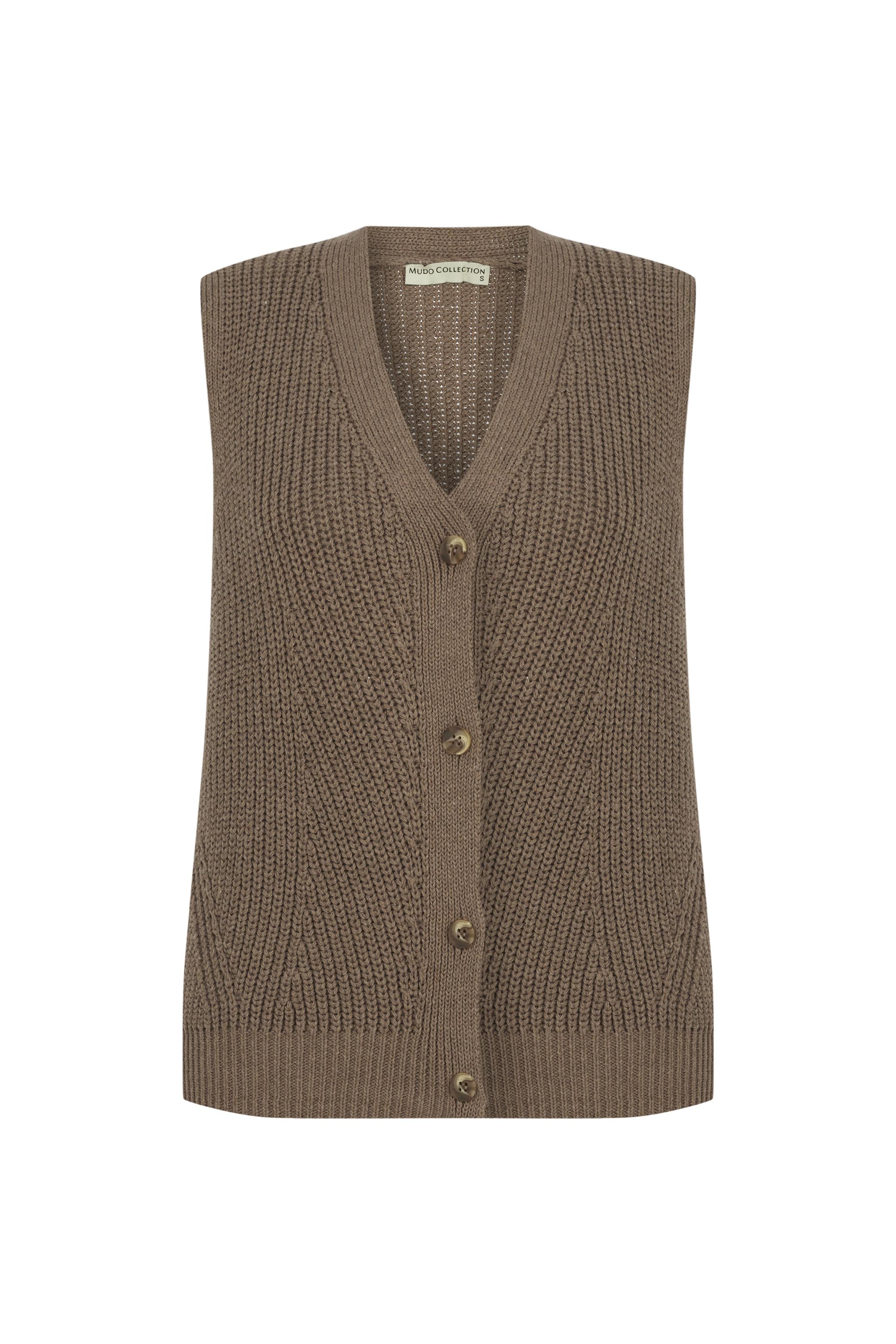 DÜĞMELİ TRİKO SÜVETER