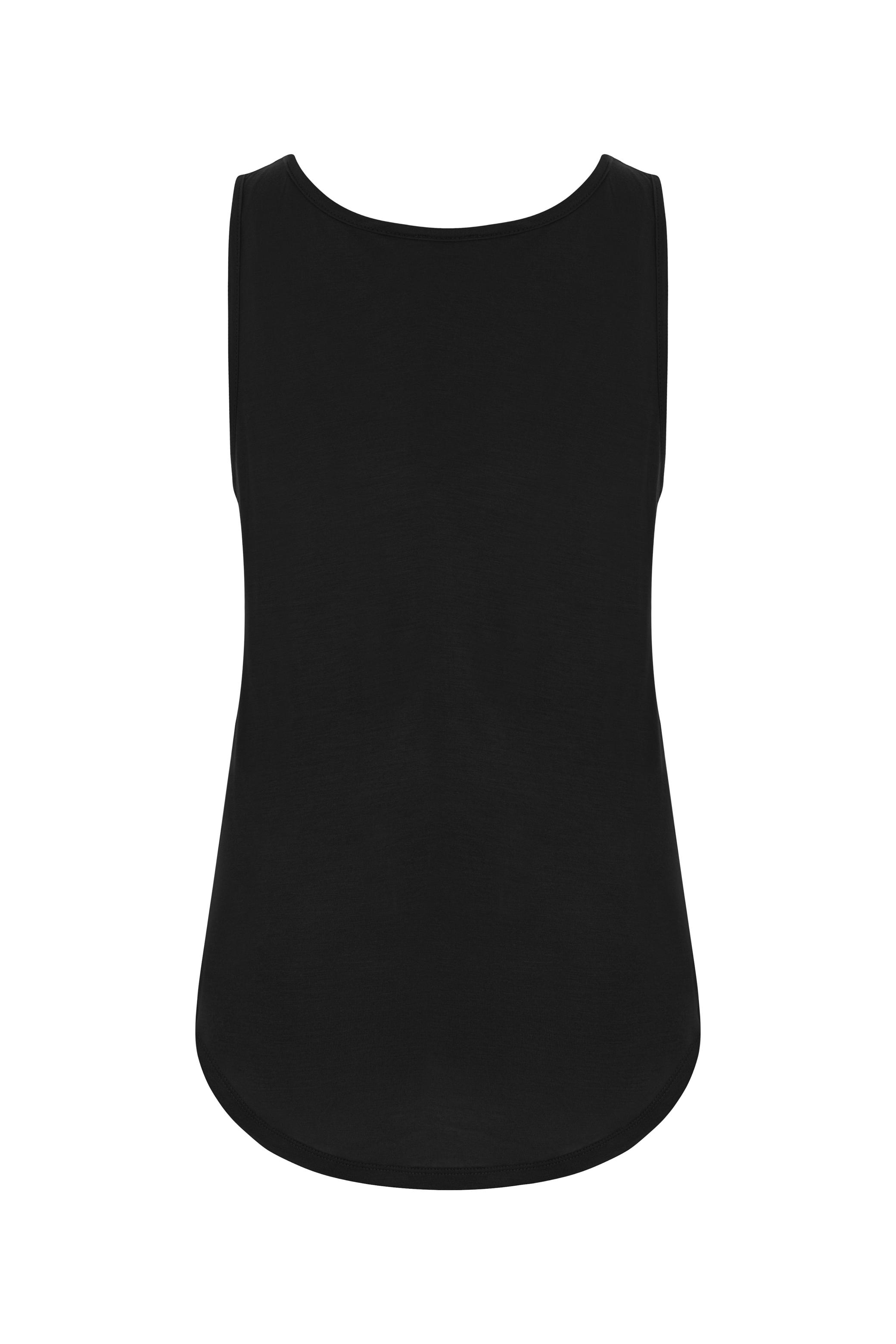 AÇIK YAKA KOLSUZ BASIC ATLET