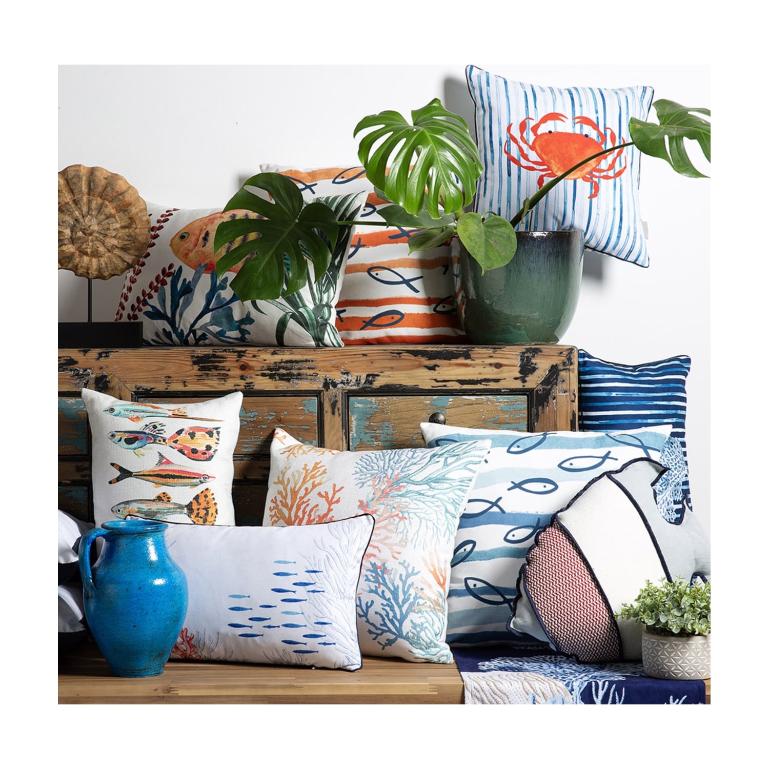 AQUA FISH KIRLENT RENKLİ 35X55