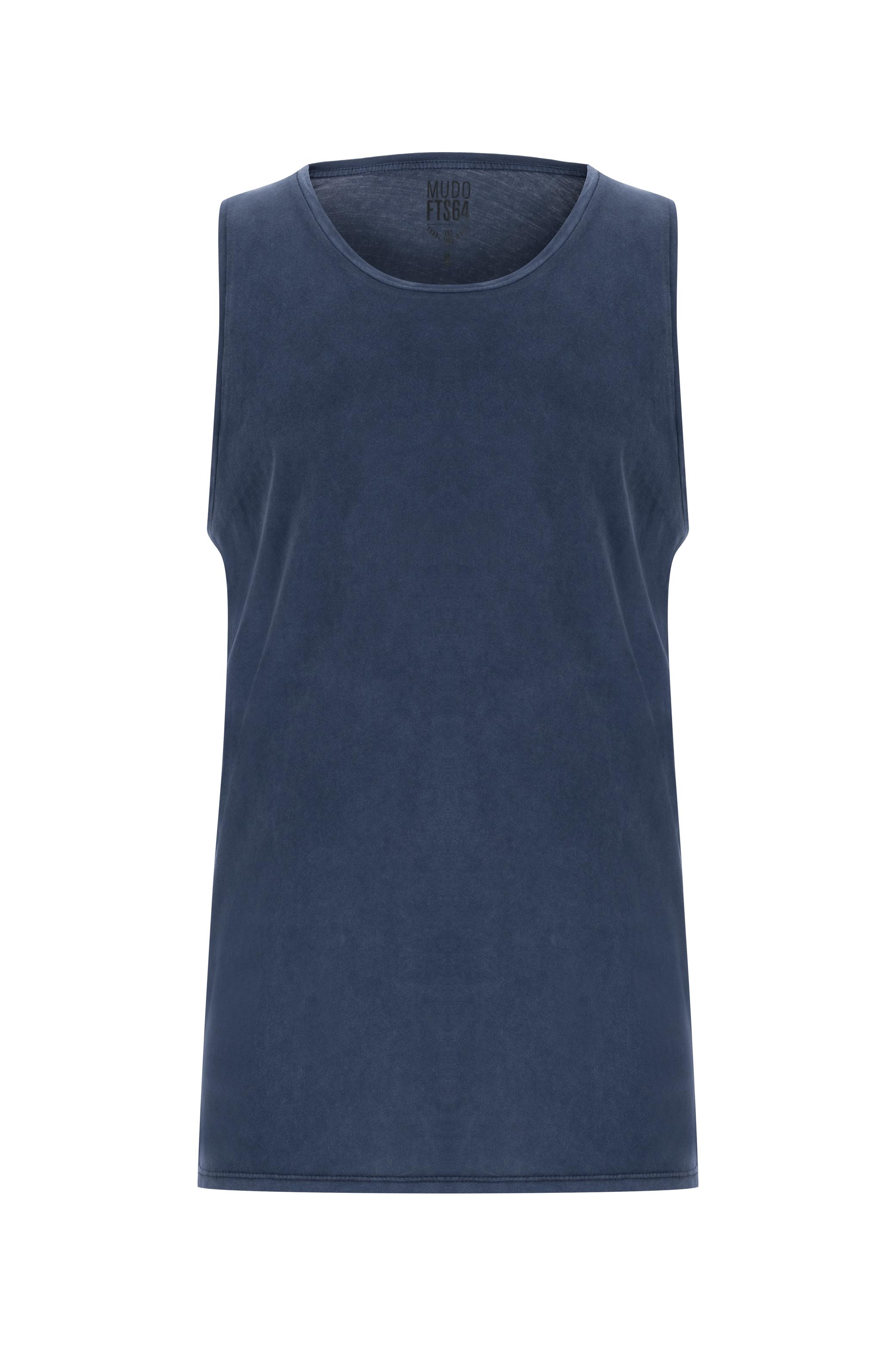 BİSİKLET YAKA KOLSUZ T-SHIRT