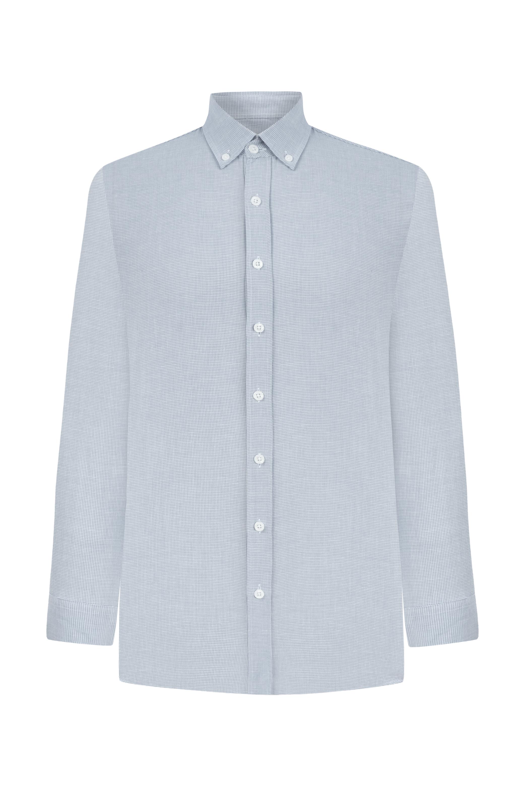 KARELİ REGULAR FIT KETEN GÖMLEK