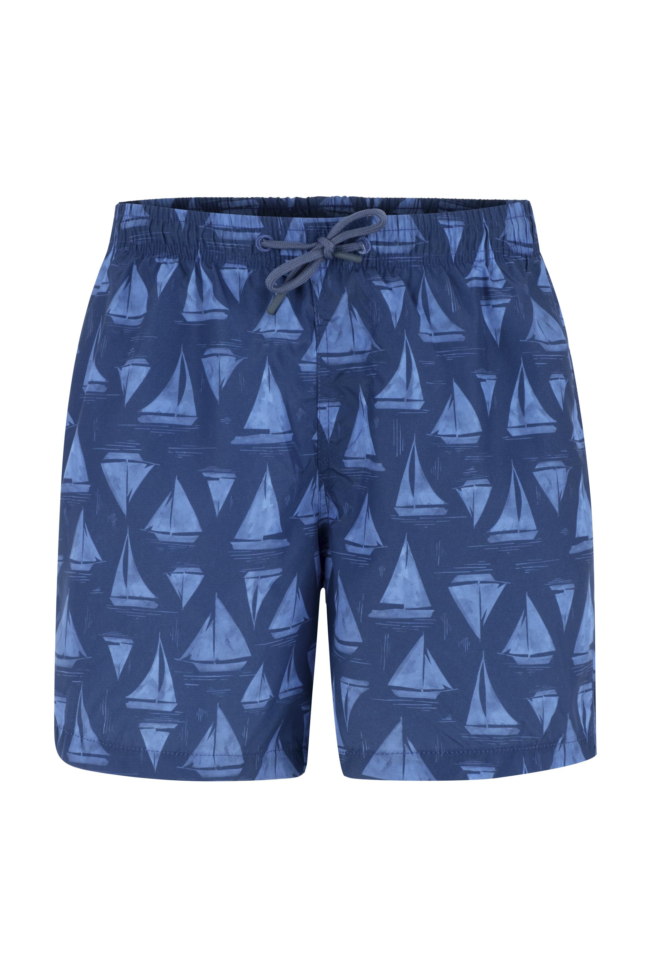 YELKEN DESENLİ DENİZ ŞORTU