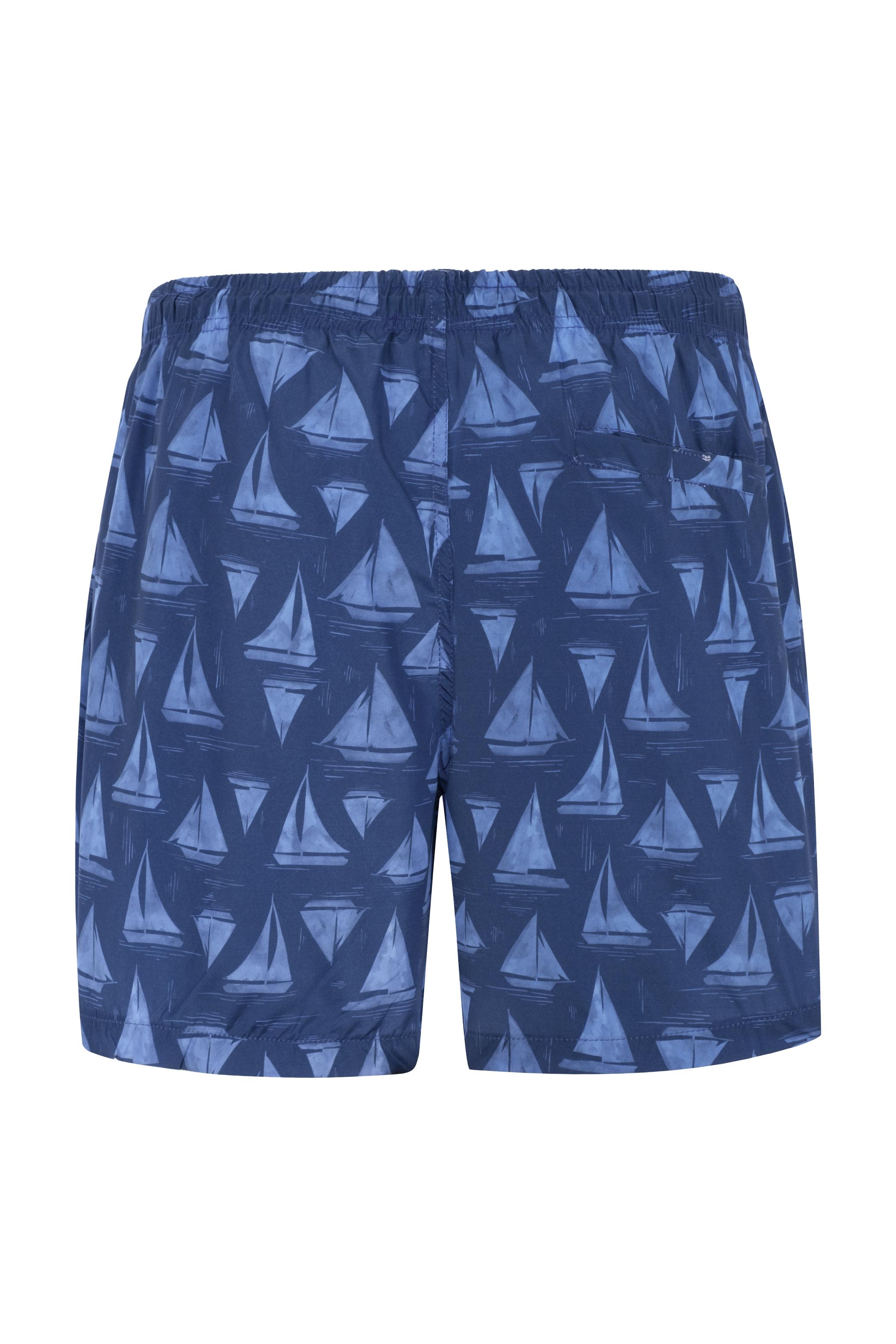 YELKEN DESENLİ DENİZ ŞORTU