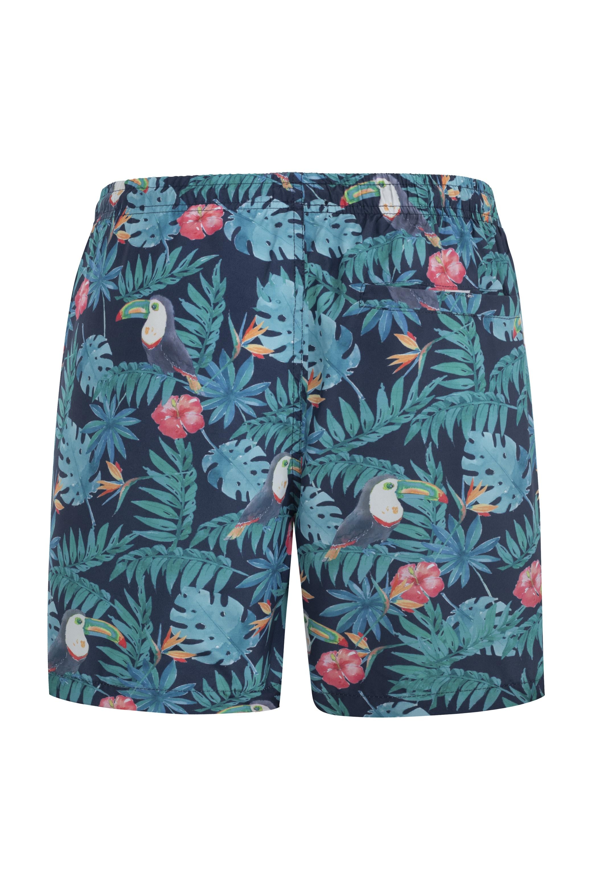 EGZOTİK DESENLİ DENİZ ŞORTU