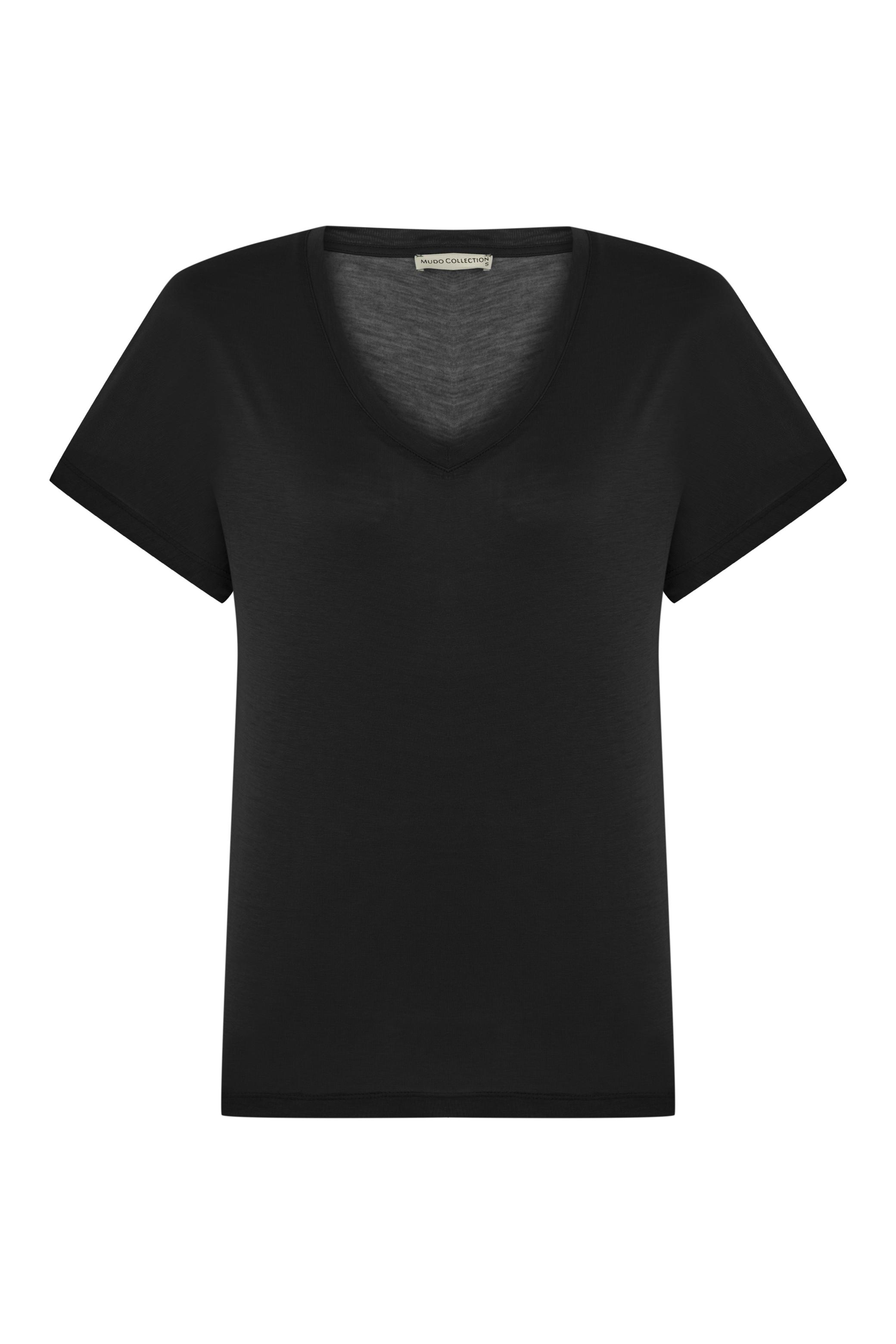 V YAKA BASIC T-SHIRT