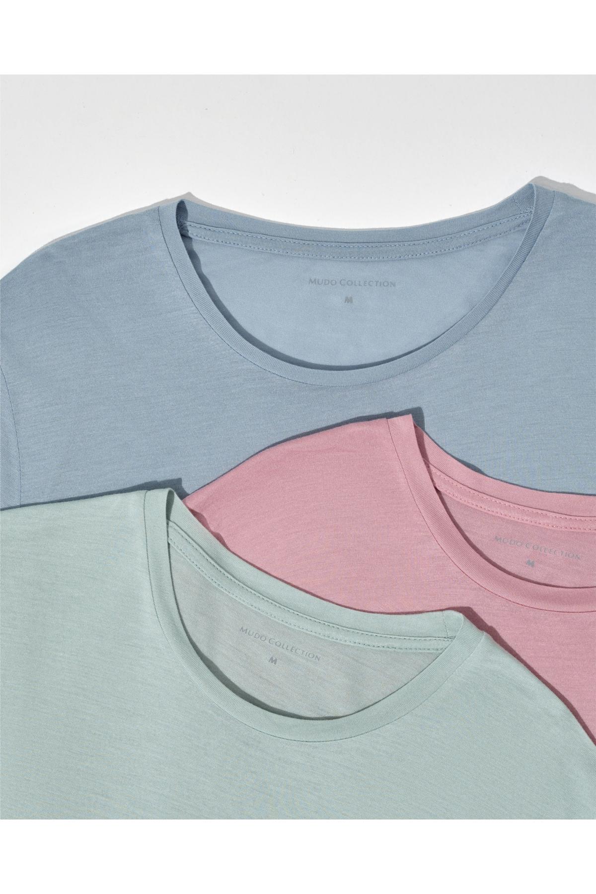 BİSİKLET YAKA BASIC T-SHIRT