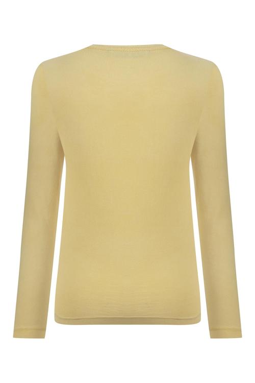  BİSİKLET YAKA UZUN KOLLU  BASIC T-SHIRT