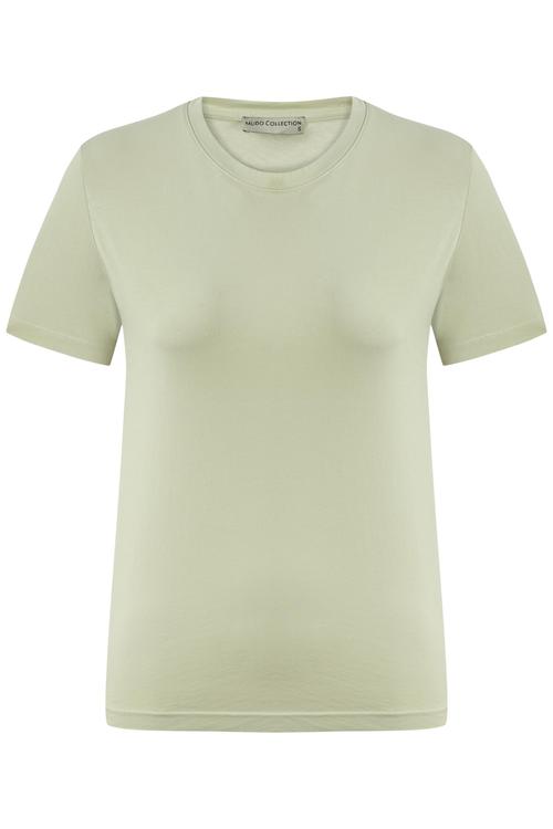  BİSİKLET YAKA KISA KOLLU BASIC T-SHIRT