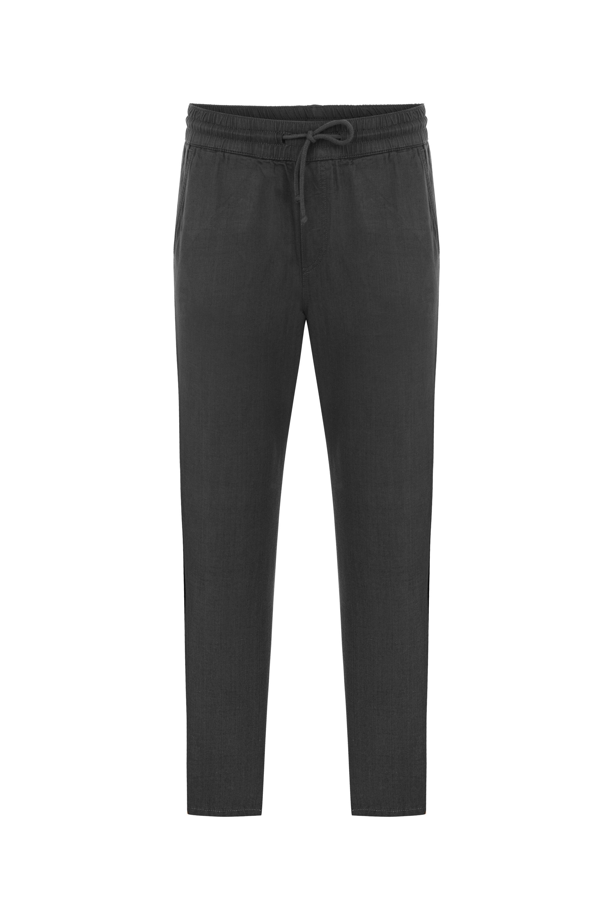 KETEN KARIŞIMLI STRAIGHT FIT PANTOLON