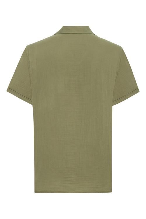  KISA KOLLU REGULAR FIT GÖMLEK