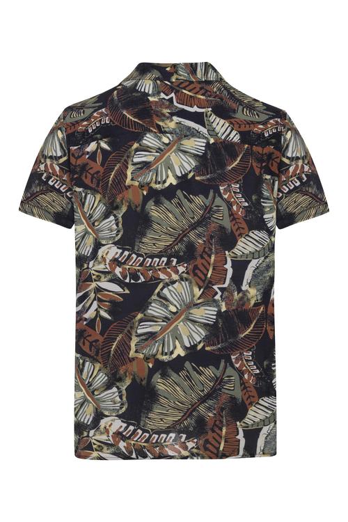  DESENLİ KISA KOLLU REGULAR FIT GÖMLEK