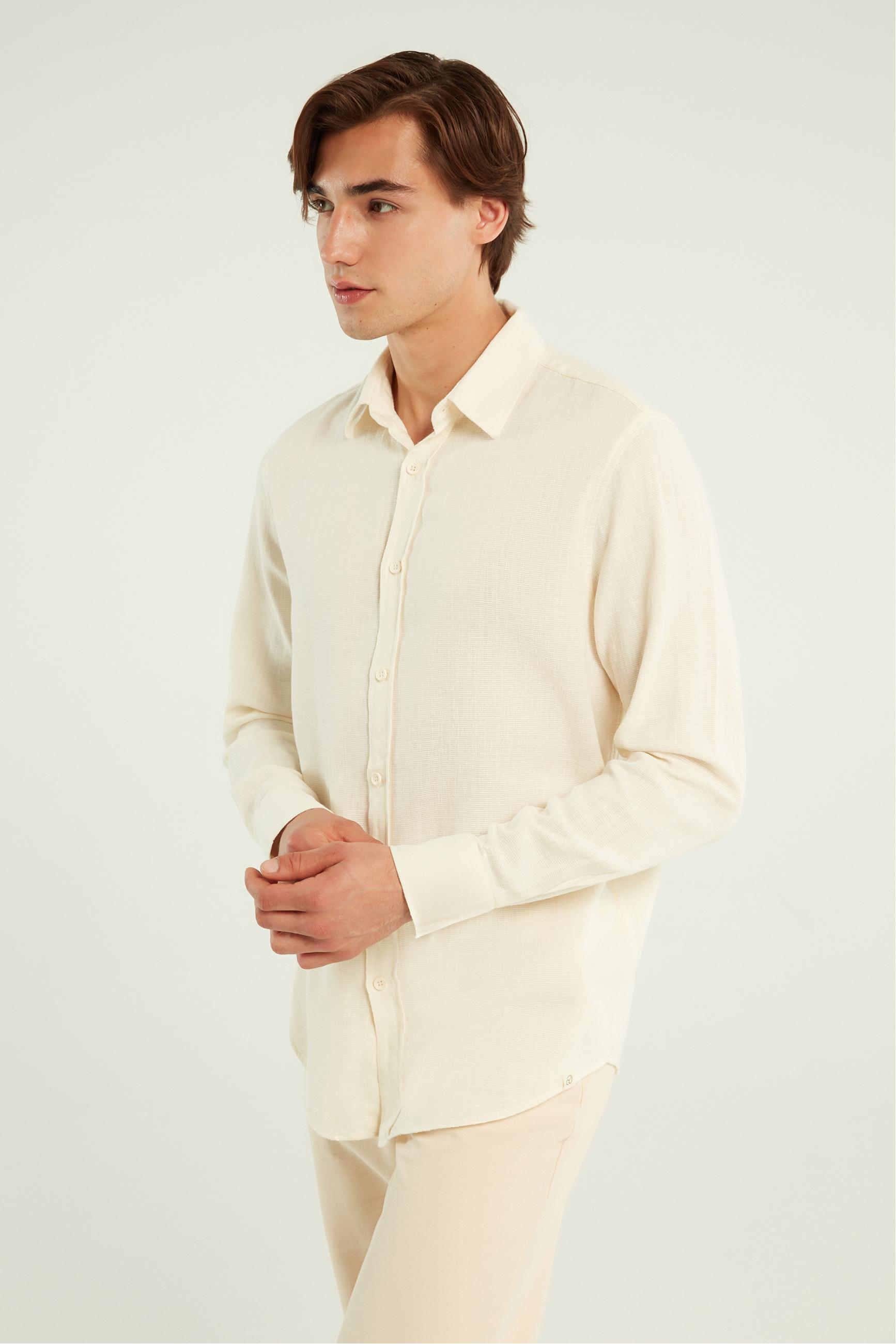 ORGANİK PAMUK REGULAR FIT GÖMLEK