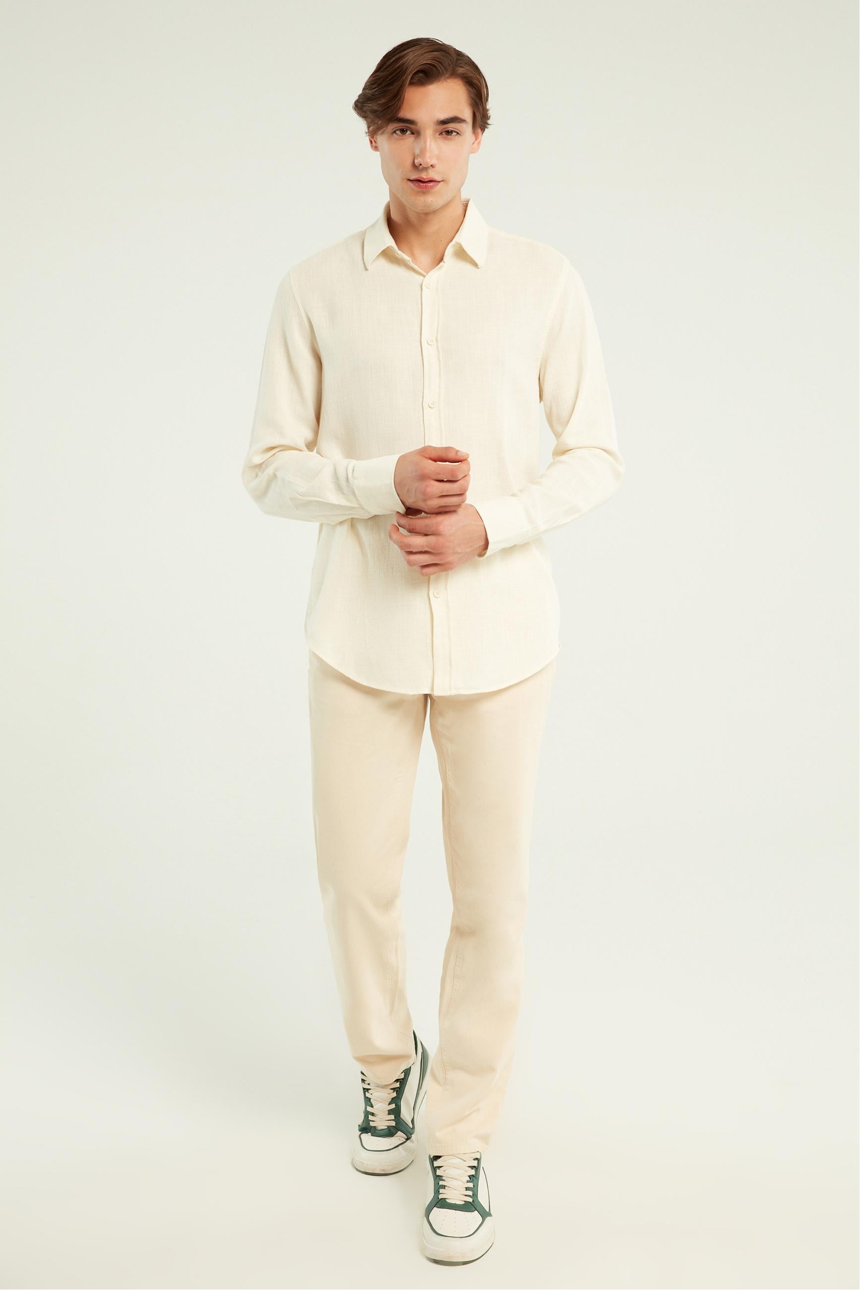 ORGANİK PAMUK REGULAR FIT GÖMLEK