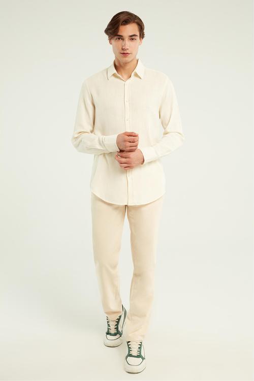  ORGANİK PAMUK REGULAR FIT GÖMLEK