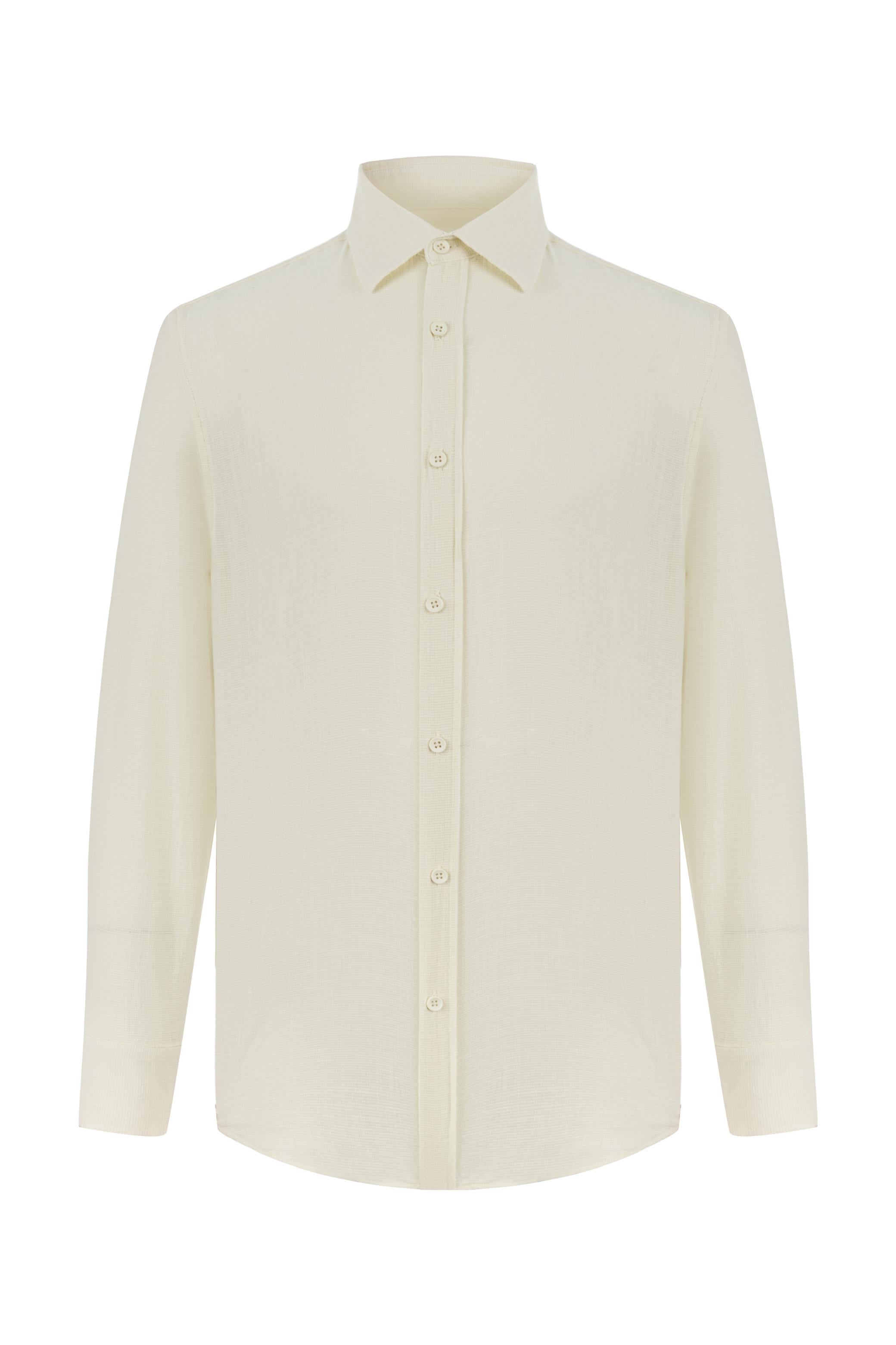 ORGANİK PAMUK REGULAR FIT GÖMLEK