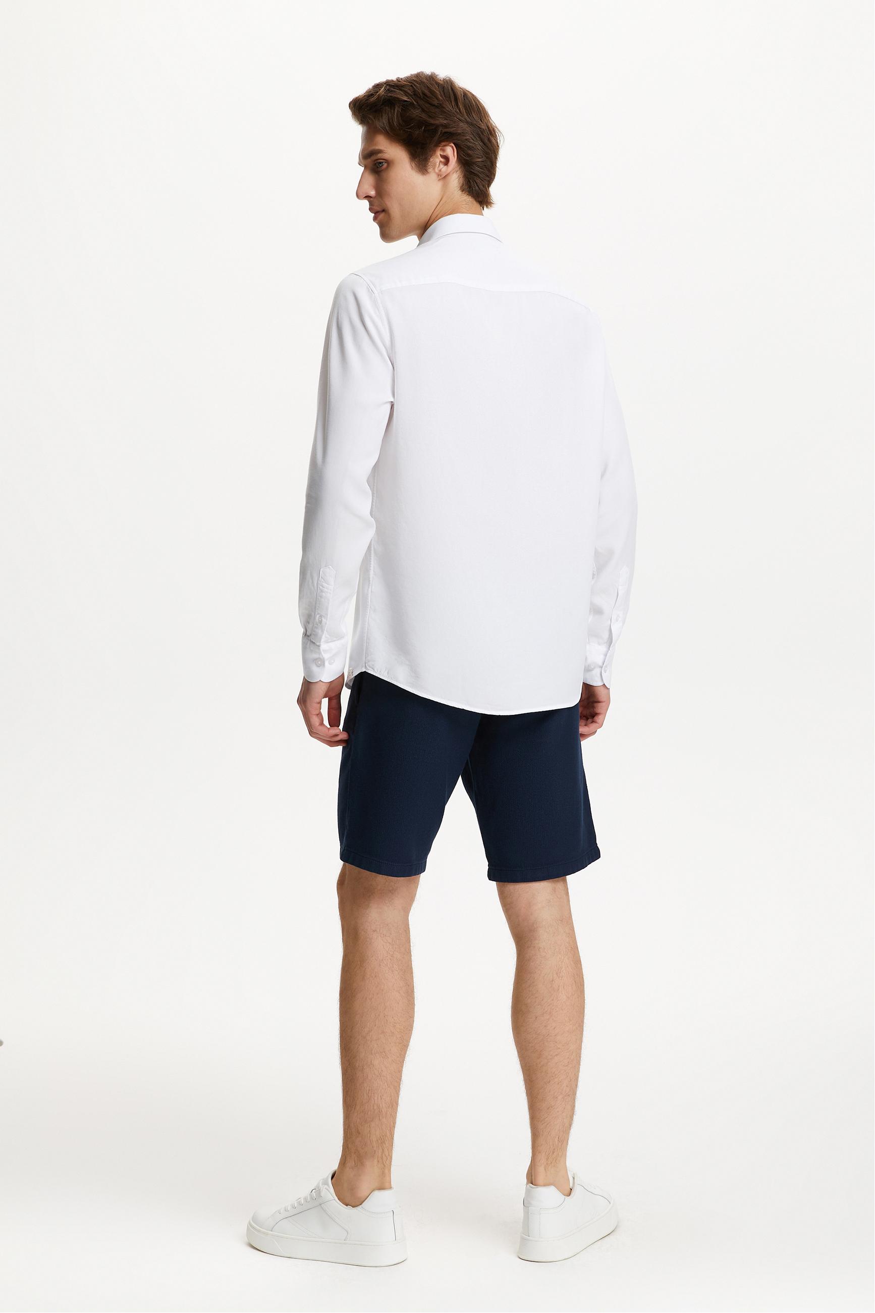 REGULAR FIT LİYOSEL GÖMLEK