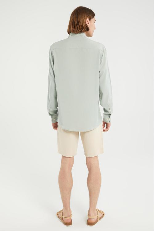  REGULAR FIT LİYOSEL GÖMLEK