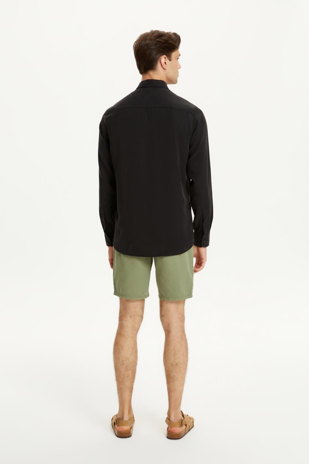 REGULAR FIT LİYOSEL GÖMLEK