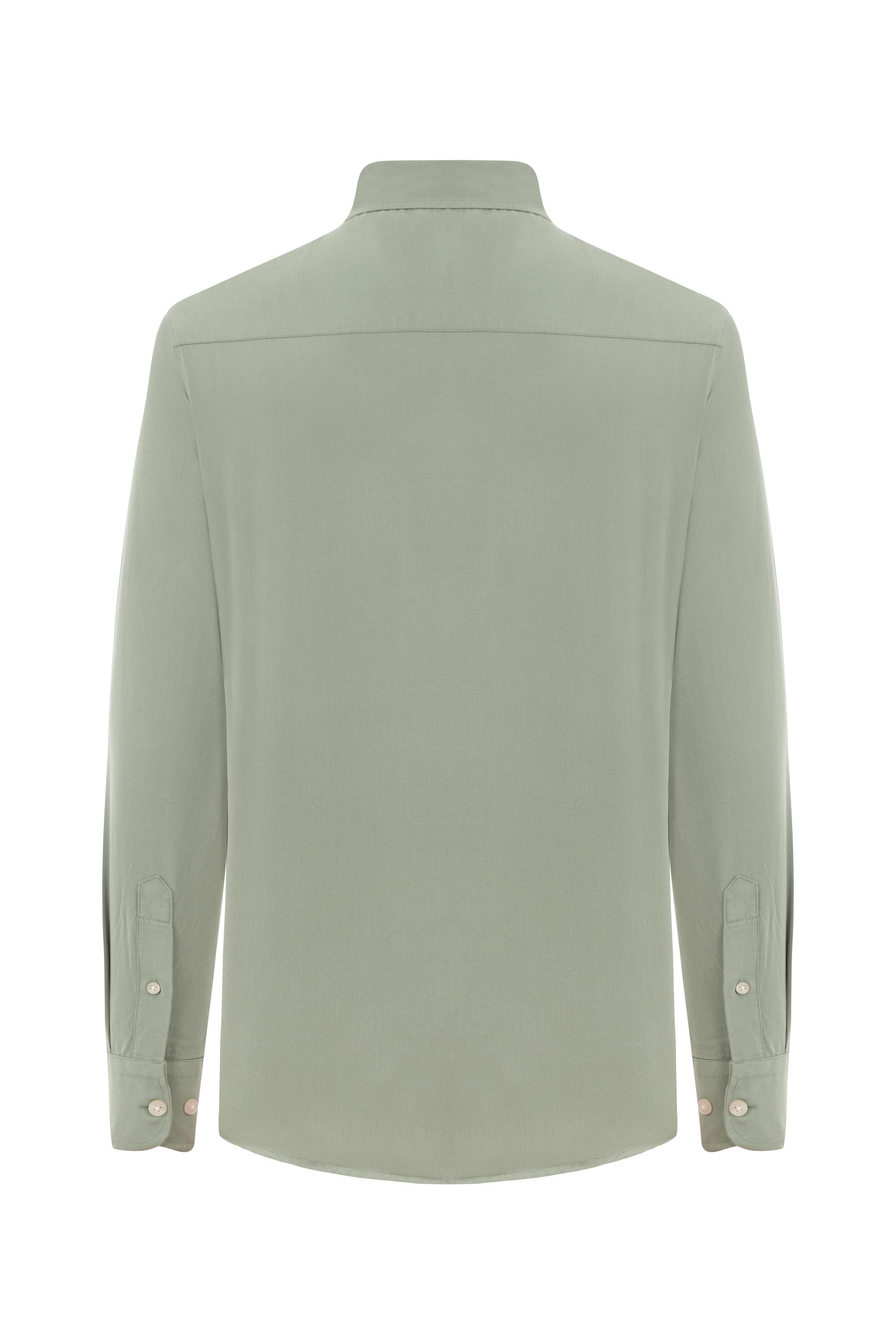 REGULAR FIT LİYOSEL GÖMLEK