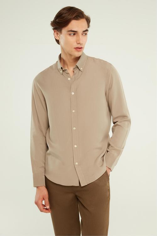  REGULAR FIT LİYOSEL GÖMLEK