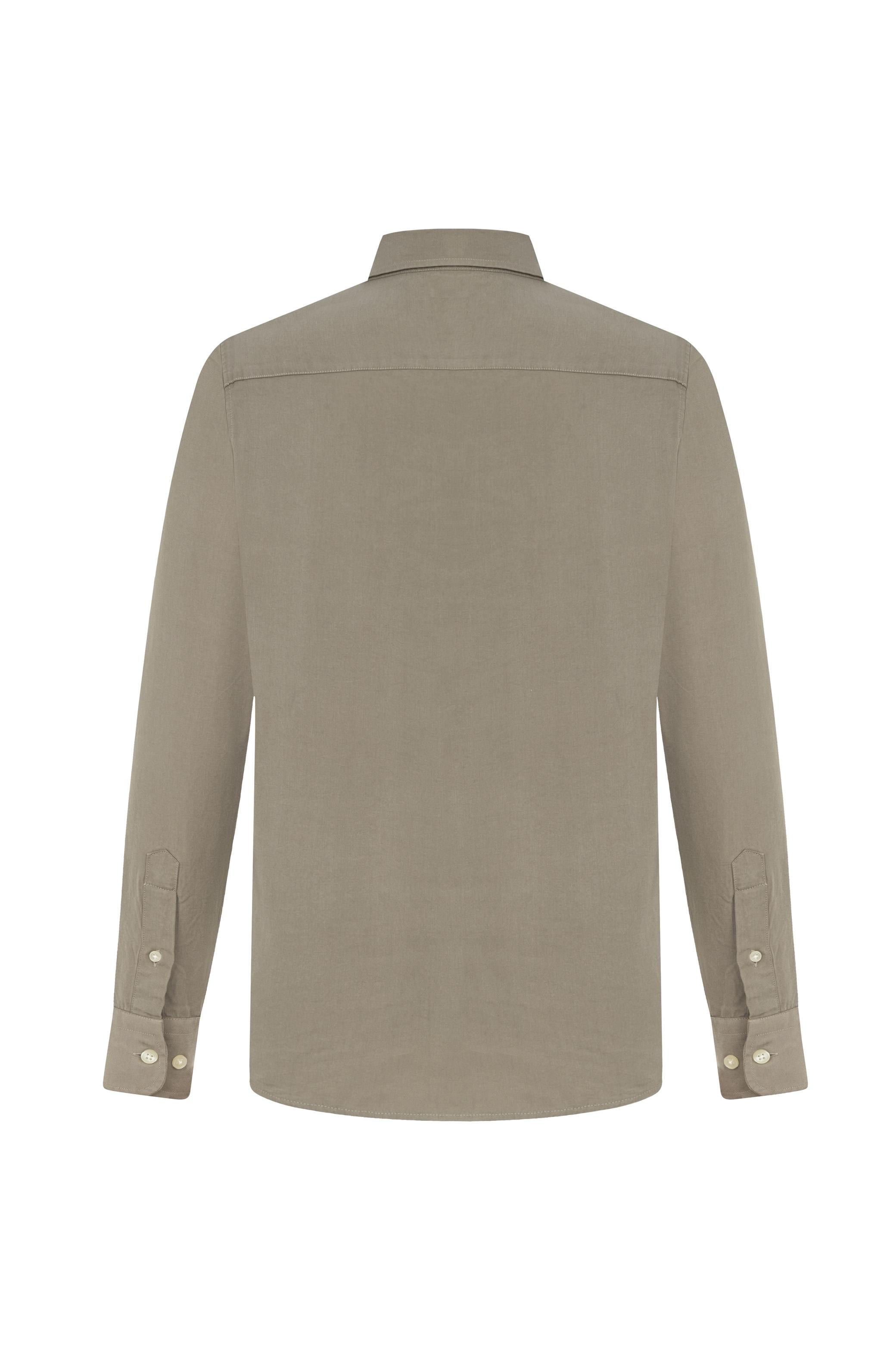 REGULAR FIT LİYOSEL GÖMLEK