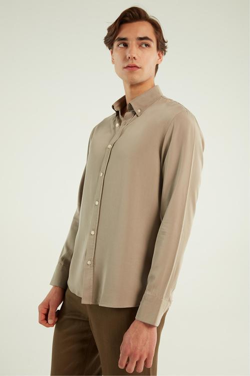  REGULAR FIT LİYOSEL GÖMLEK