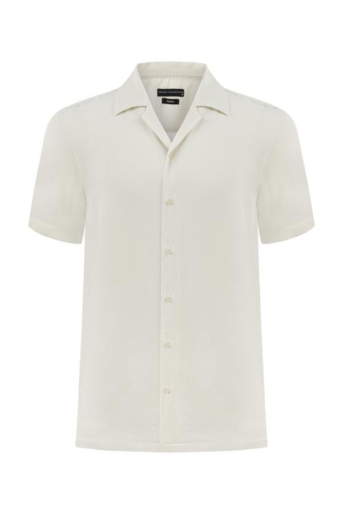  KISA KOLLU REGULAR FIT LİYOSEL GÖMLEK