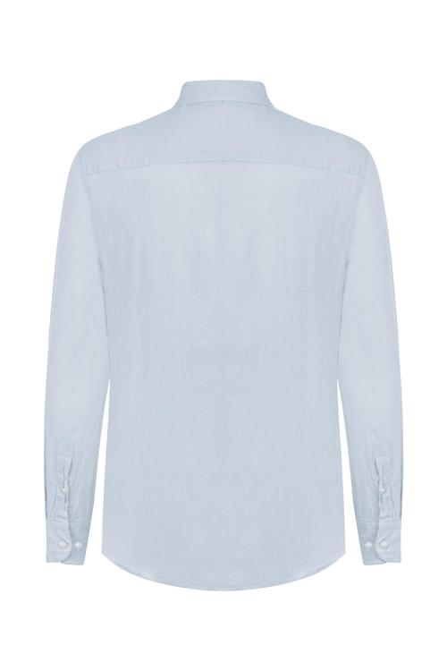  REGULAR FIT KETEN GÖMLEK