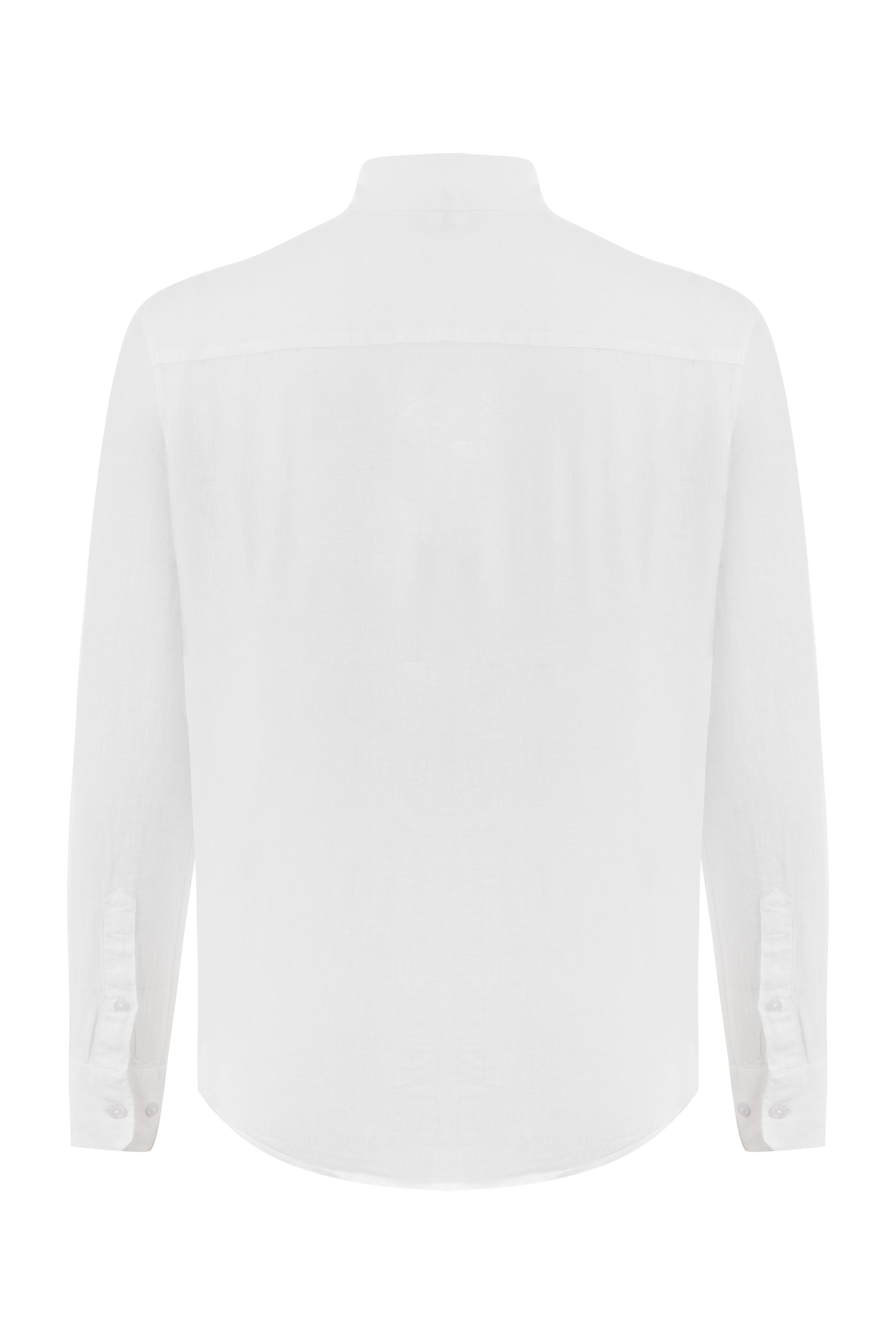 REGULAR FIT KETEN GÖMLEK