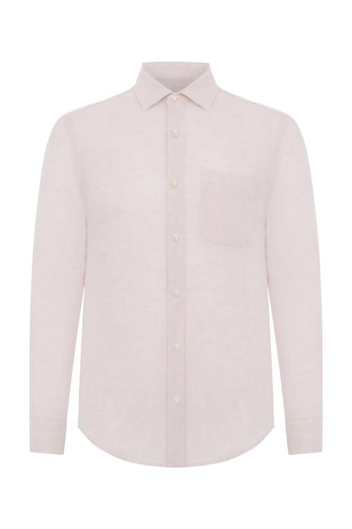  REGULAR FIT KETEN GÖMLEK