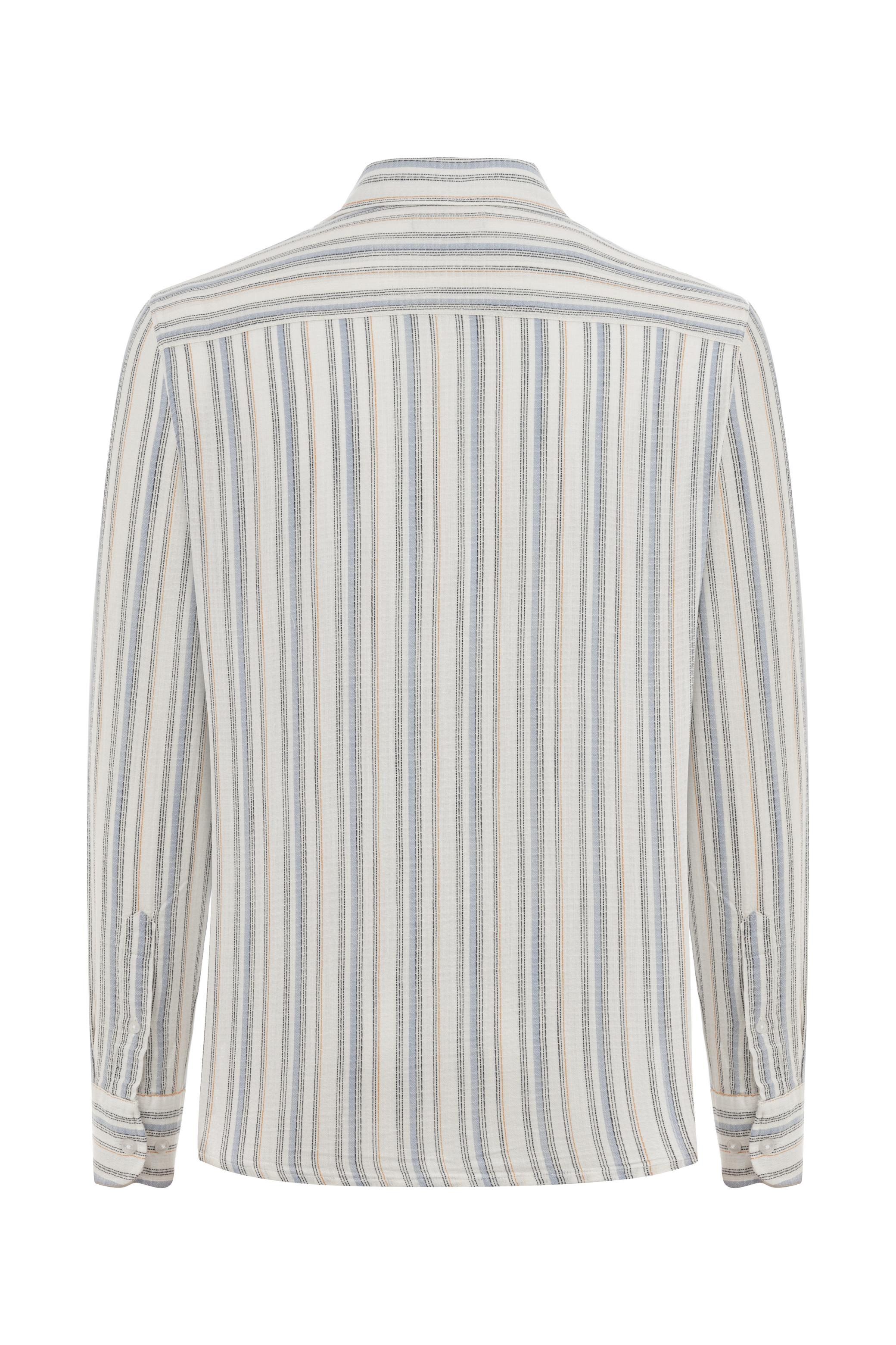 ÇİZGİLİ REGULAR FIT GÖMLEK