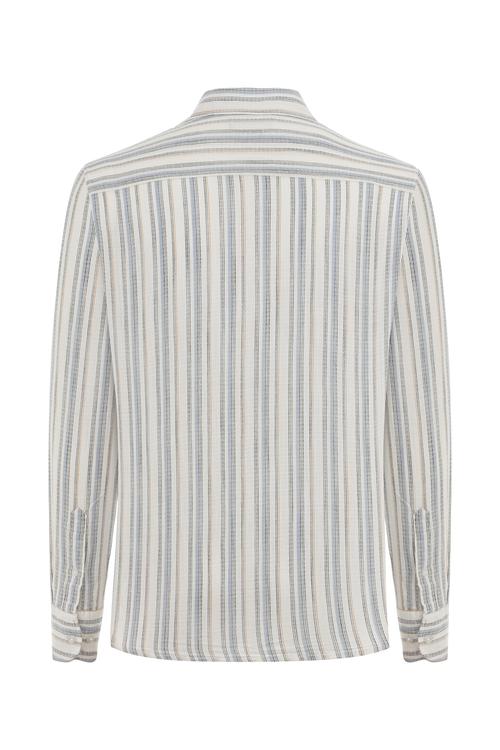  ÇİZGİLİ REGULAR FIT GÖMLEK